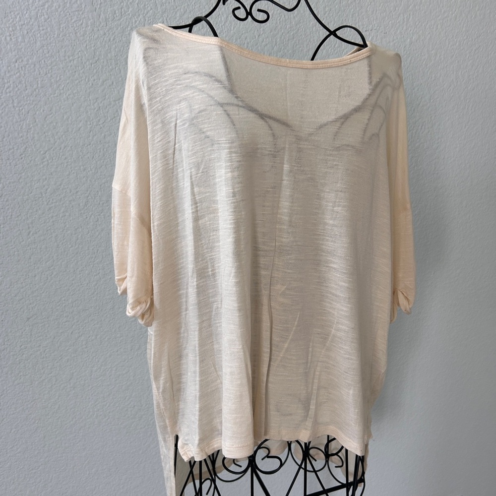 Elegant Cream Women's Top